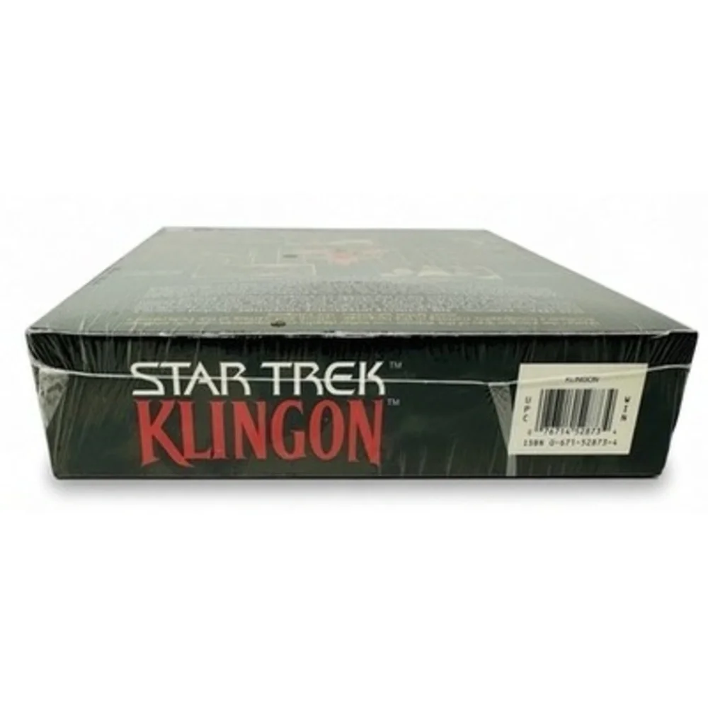 Star Trek Klingon Interactive Adventure 1996 PC Game Sealed Sci-Fi Retro Rare